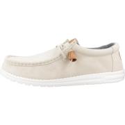 Hey Dude Craft Suede Snörskor White, Herr