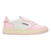 Autry Låg Topp Medalist Sneaker Pink, Dam