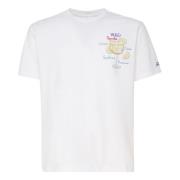 MC2 Saint Barth Vita Crewneck T-shirts och Polos White, Herr