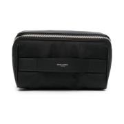 Saint Laurent Cube Trousse Clutch Väska Svart Black, Dam