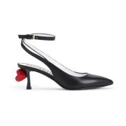 Moschino Elegant Nero Pump Skor Black, Dam