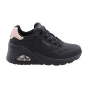 Skechers Rozette Sneaker Black, Dam