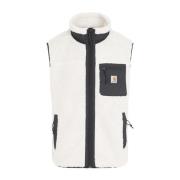 Carhartt Wip Moonbeam Black Vest Pile White, Herr