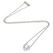 Cartier Vintage Pre-owned Platina halsband Gray, Dam