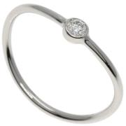 Tiffany & Co. Pre-owned Pre-owned Platina ringar Gray, Dam