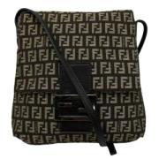 Fendi Vintage Pre-owned Canvas fendi-vskor Brown, Dam