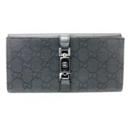 Gucci Vintage Pre-owned Tyg plnbcker Black, Dam