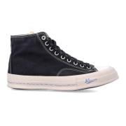 visvim Svarta Canvas High-Top Sneakers Black, Herr