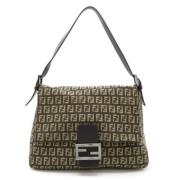 Fendi Vintage Pre-owned Nylon fendi-vskor Brown, Dam