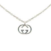 Gucci Vintage Pre-owned Metall halsband Gray, Dam