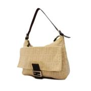 Fendi Vintage Pre-owned Canvas fendi-vskor Beige, Dam