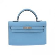 Hermès Vintage Pre-owned Laeder handvskor Blue, Dam