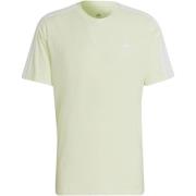 Adidas Essential 3-Stripes Lime T-Shirt Green, Herr