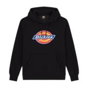 Dickies Ikon Logo Hoodie för Män Black, Herr