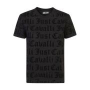 Just Cavalli Svarta T-shirts & polos för kvinnor Black, Dam