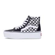 Vans Svart högtopp snörsko Black, Herr