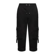 Balmain Sweatpants typ lastbyxor av Black, Herr