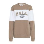 Ball J. Montana Sweatshirt i Mokka Brown, Dam