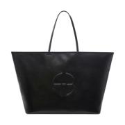 Anine Bing Elegant Svart Tote Bag Black, Dam