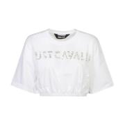 Just Cavalli Vita T-shirts och Polos ***cv White, Dam