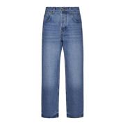 Jacquemus Oversized Ljusblå Denim Jeans Blue, Dam