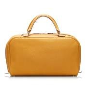 Hermès Vintage Pre-owned Laeder handvskor Orange, Dam