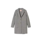 Twinset Paljett Dubbel Tygrock Gray, Dam