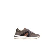 Alexander Smith Militär Cognac Runner Sneakers Brown, Herr