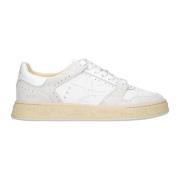 Premiata Sportiga Couture Sneakers med Brogue Detaljer White, Dam