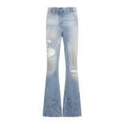 EgonLab Blå Slim Fit Bomulls Jeans Aw24 Blue, Herr