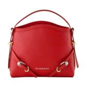 Givenchy Röd Läder Nano Axelväska Red, Dam