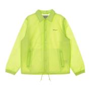 Carhartt Wip Script Coach Jacka Lime/Svart Yellow, Herr