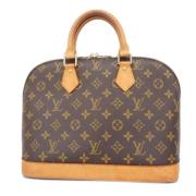 Louis Vuitton Vintage Pre-owned Tyg louis-vuitton-vskor Brown, Dam