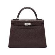 Hermès Vintage Pre-owned Laeder handvskor Brown, Dam