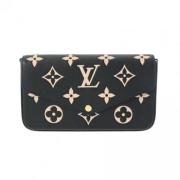 Louis Vuitton Vintage Pre-owned Laeder louis-vuitton-vskor Black, Dam