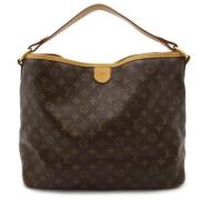 Louis Vuitton Vintage Pre-owned Tyg louis-vuitton-vskor Brown, Dam