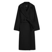 Max Mara Weekend Svarta Rockar med Resina Detaljer Black, Dam