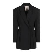 Remain Birger Christensen Skräddarsydd Blazer Black, Dam