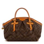 Louis Vuitton Vintage Pre-owned Canvas handvskor Brown, Dam