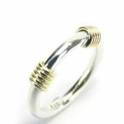 Tiffany & Co. Pre-owned Pre-owned Silver ringar Gray, Dam