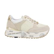 Liu Jo Ivory Sneaker Skor Beige, Dam