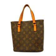 Louis Vuitton Vintage Pre-owned Tyg louis-vuitton-vskor Brown, Dam