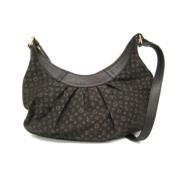 Louis Vuitton Vintage Pre-owned Tyg louis-vuitton-vskor Black, Dam