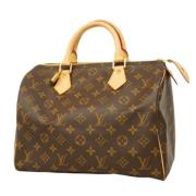 Louis Vuitton Vintage Pre-owned Tyg louis-vuitton-vskor Brown, Dam