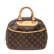 Louis Vuitton Vintage Pre-owned Canvas handvskor Brown, Dam