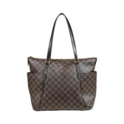 Louis Vuitton Vintage Pre-owned Canvas louis-vuitton-vskor Brown, Dam