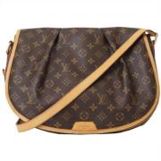 Louis Vuitton Vintage Pre-owned Tyg louis-vuitton-vskor Brown, Dam