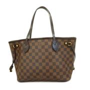 Louis Vuitton Vintage Pre-owned Tyg louis-vuitton-vskor Brown, Dam