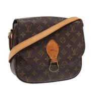 Louis Vuitton Vintage Pre-owned Canvas louis-vuitton-vskor Brown, Dam