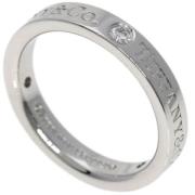 Tiffany & Co. Pre-owned Pre-owned Platina ringar Gray, Dam